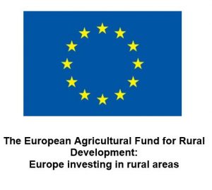 EU Logo with the following text: The European Agricultural Fund for Rural Development: Europe Investing in rural areas